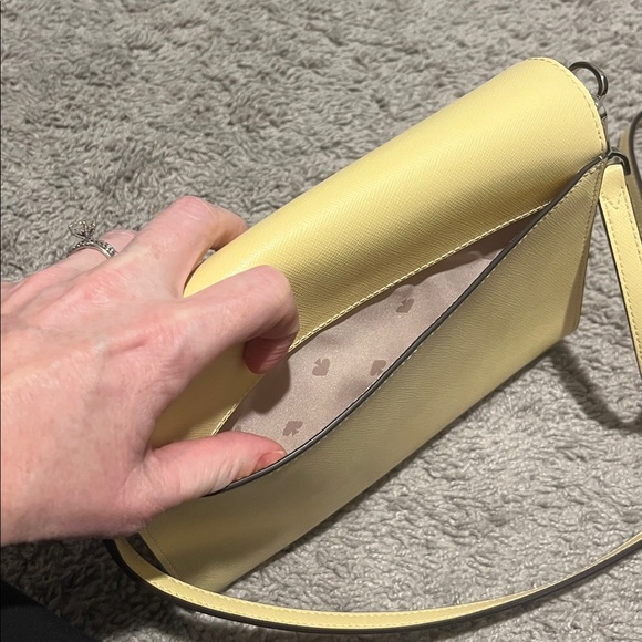 Kate Spade Laurel Way Greer Crossbody Bag in Daybreak/ Pale Yellow - Picture 11 of 12